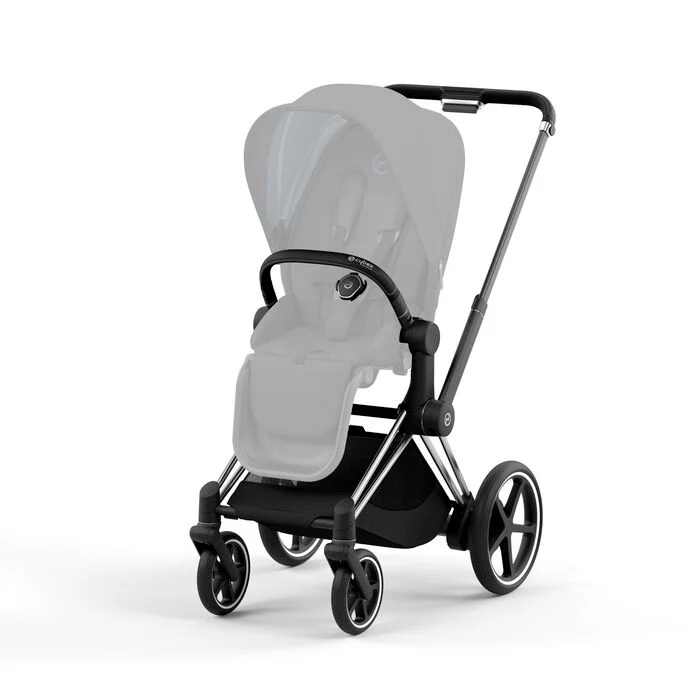 Cybex e-priam assento & chassi chrome black
