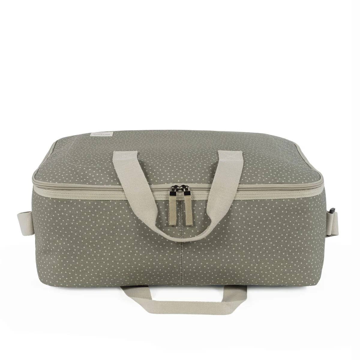 Walking Mum Mala de Maternidade Poppy Dots Musgo