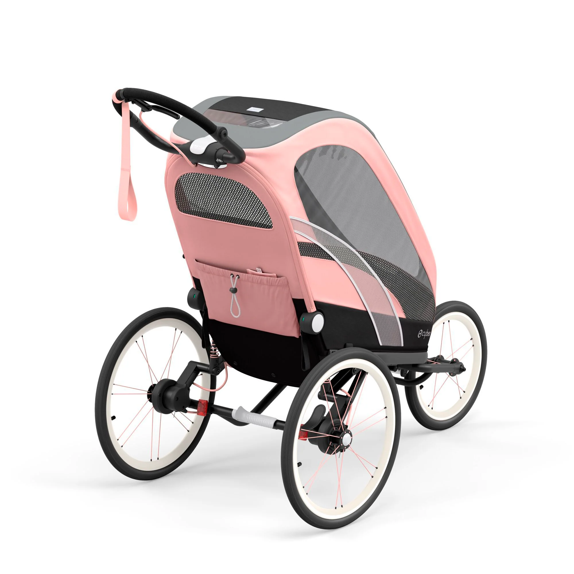 Cybex Zeno Seat Pack Silver Pink