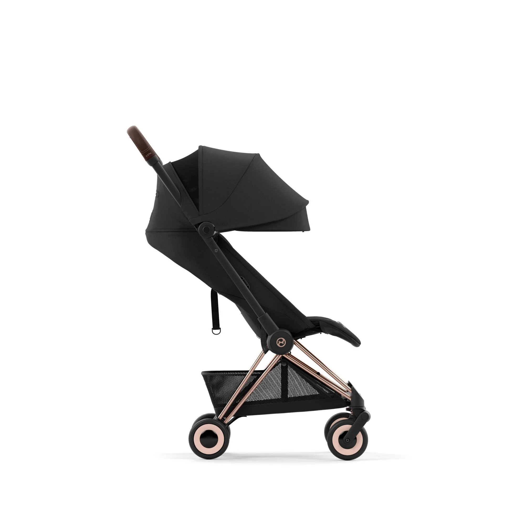 Cybex Coya Rosegold Sepia Black