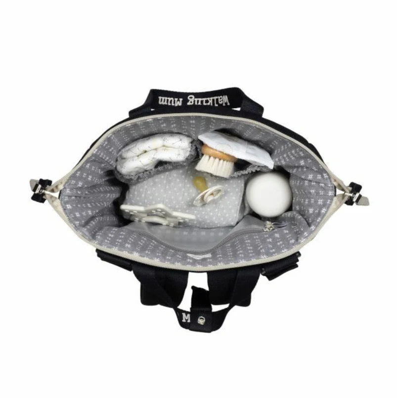 Walking Mum Mochila Eco Mum Black