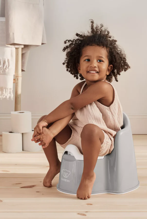 Babybjorn Bacio Potty Chair Grey White