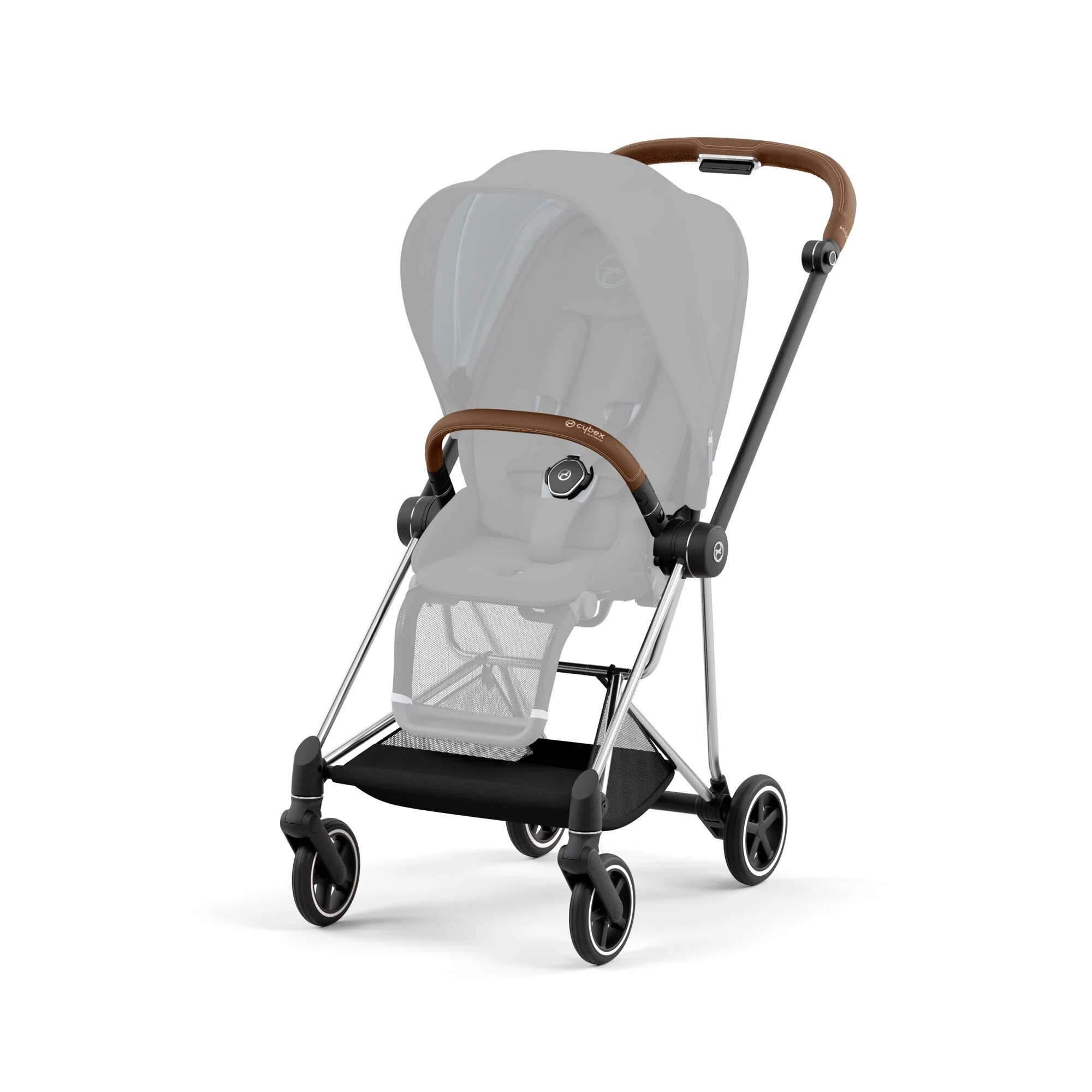 Cybex Mios Assento & Chassi Chrome Brown