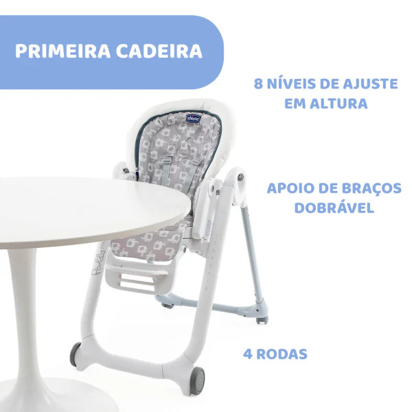 Chicco Polly Progres 5 Grey Melange