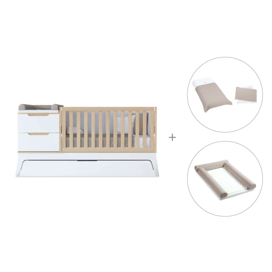 Alondra Convertível ZEN c/ Gaveta + Têxteis 153 Arena