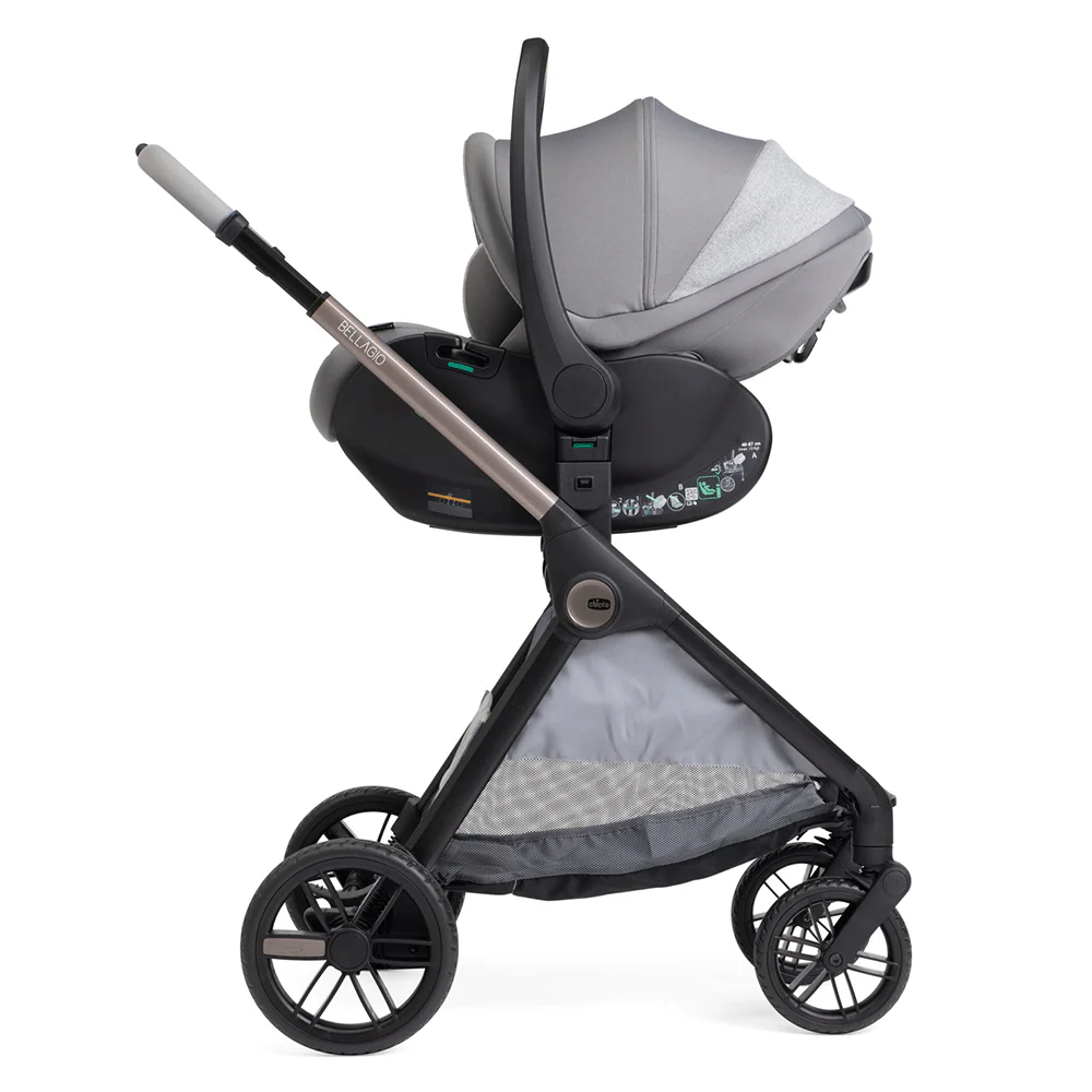 Chicco Trio Belleagio Flexi c/ First Recline Lunar Rock+ Base Full 360