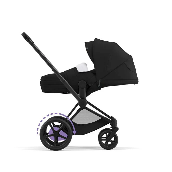 Cybex e-priam assento & chassi matt black
