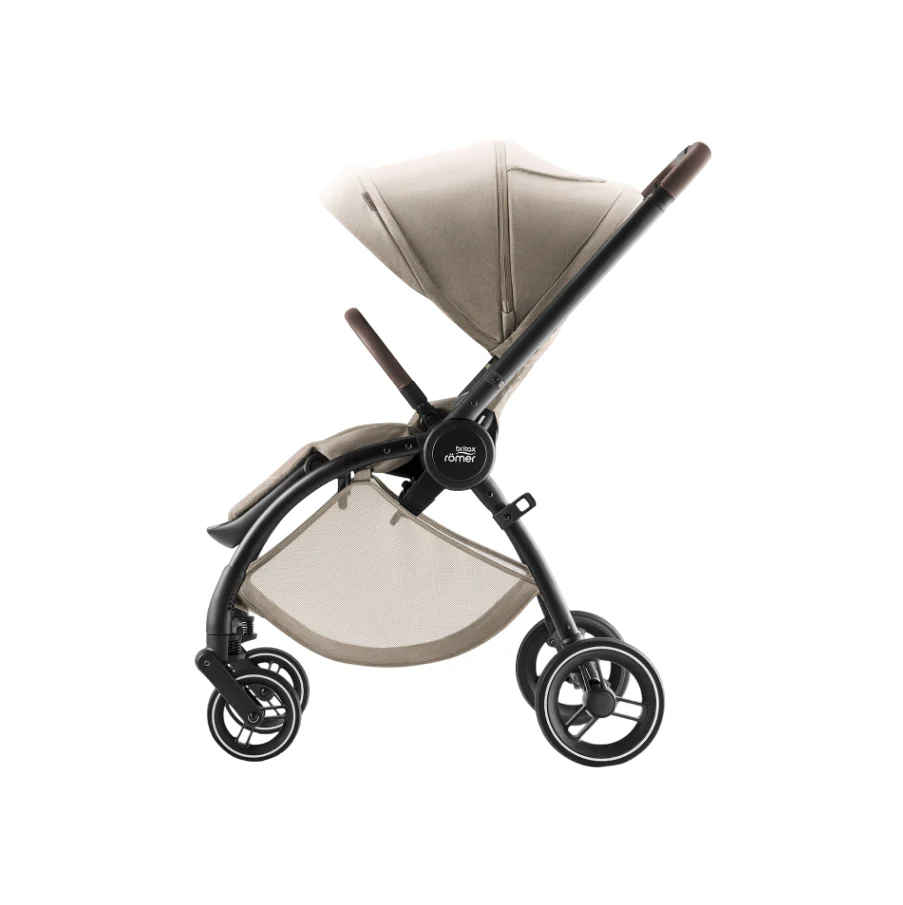 Britax Romer Trio Rio + Baby-Safe Pro Style Teak + Base