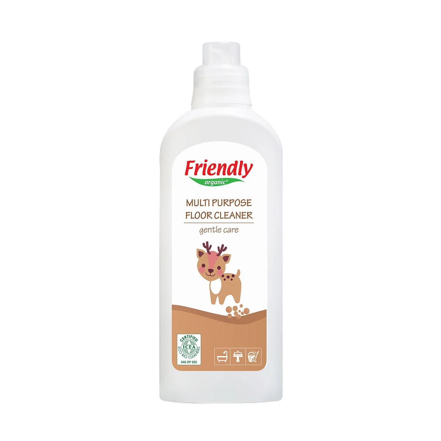 Friendly organic detergente de chão