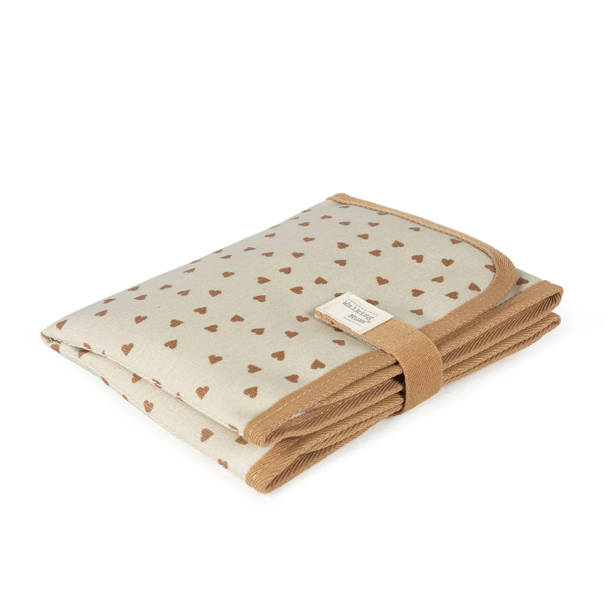 Walking Mum Muda Fraldas Poppy Hearts Canela