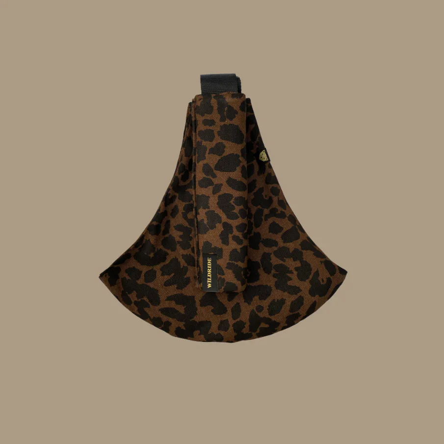 Wildride Toddler Swing Carrier Brown Leopard