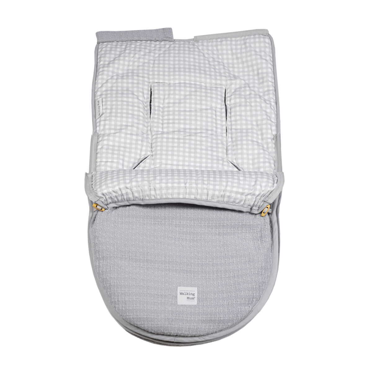 Walking Mum Footmuff 2 em 1 I Love Vichy Cinza