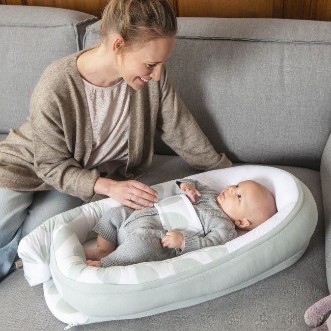 Doomoo cocoon folhas verde água