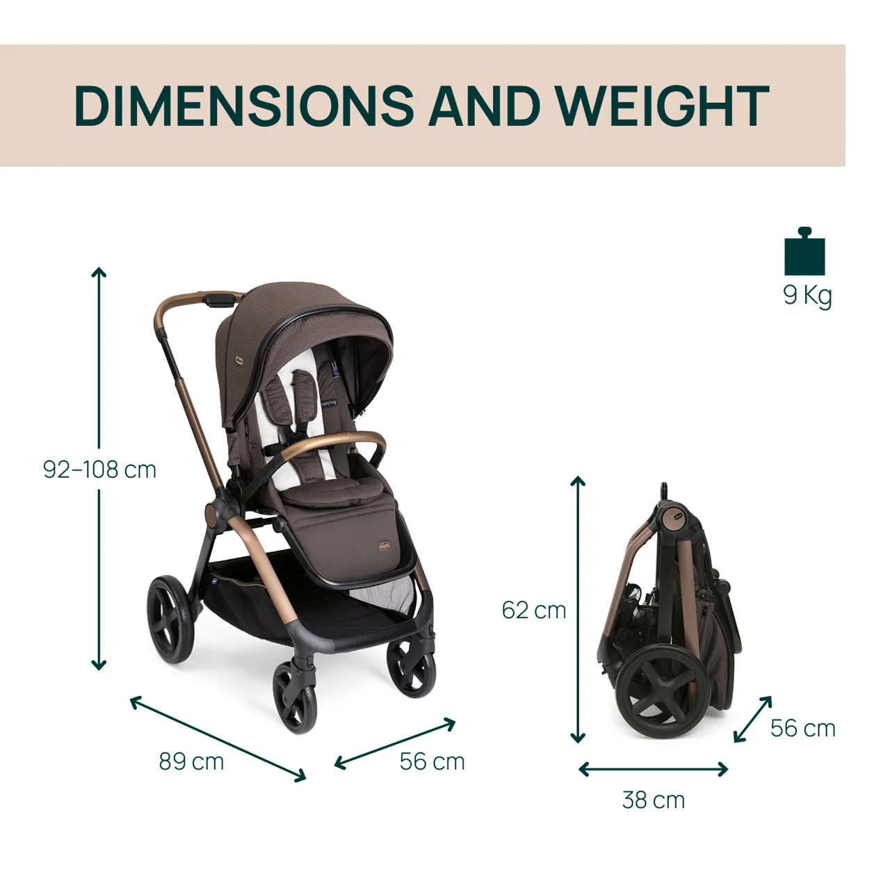 Chicco Trio Mysa Bronze Lizard +Base Full 360 i-Size