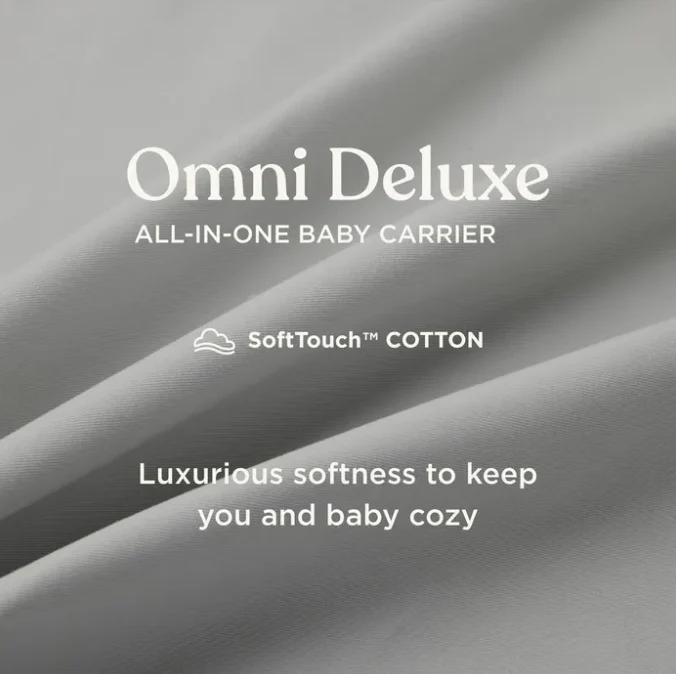 Ergobaby Omni Deluxe Cotton Onyx Black