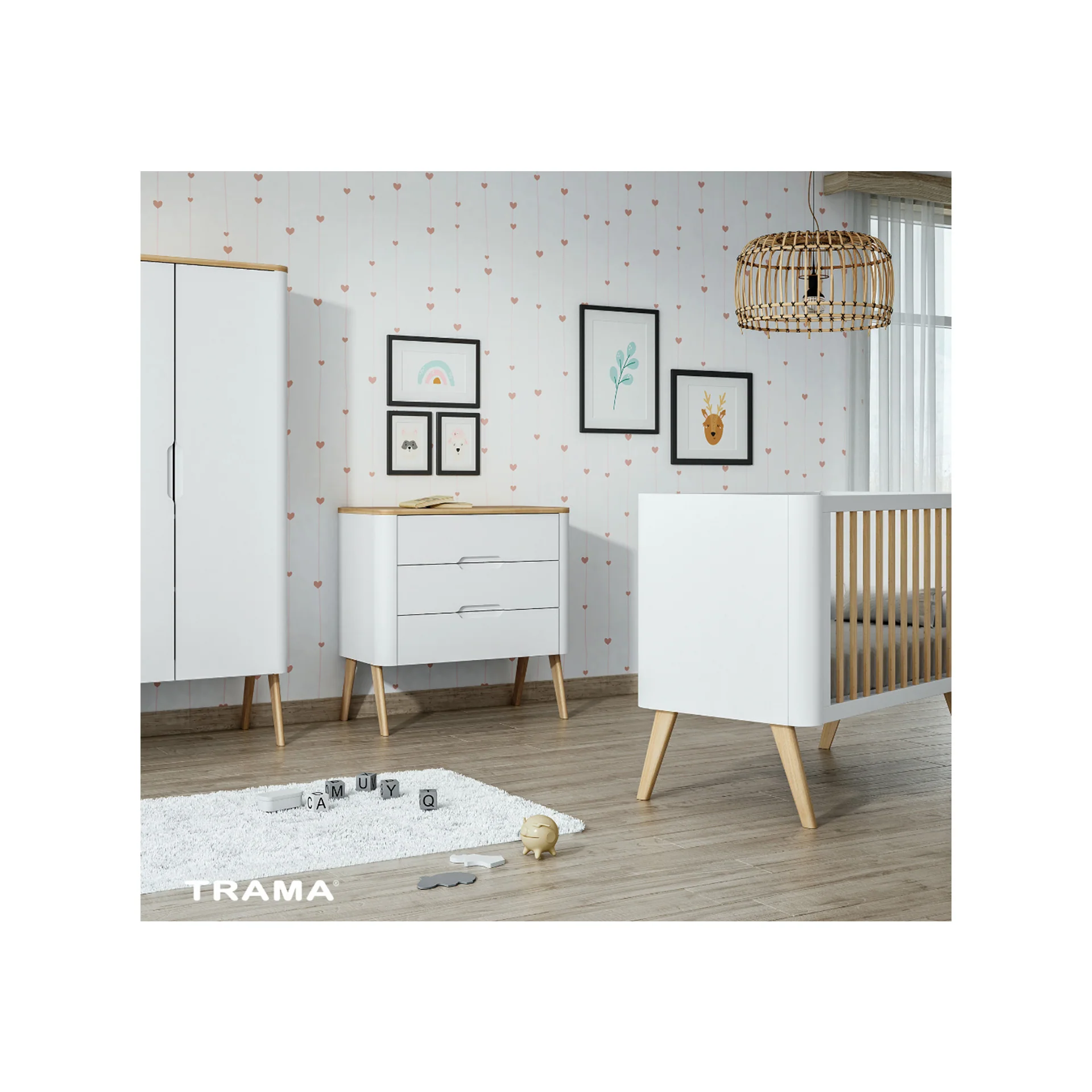 Trama Cama Roun Branco Mate Tola