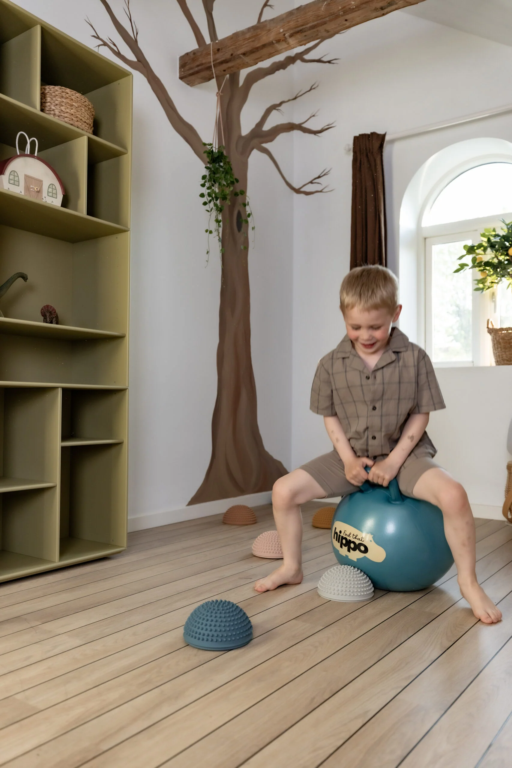 Find That Hippo Bola Saltitante Azul