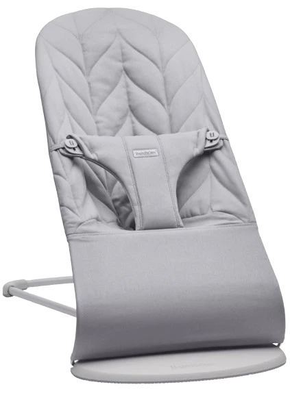Babybjorn Espreguiçadeira Bliss Algodão Petalas Light Grey