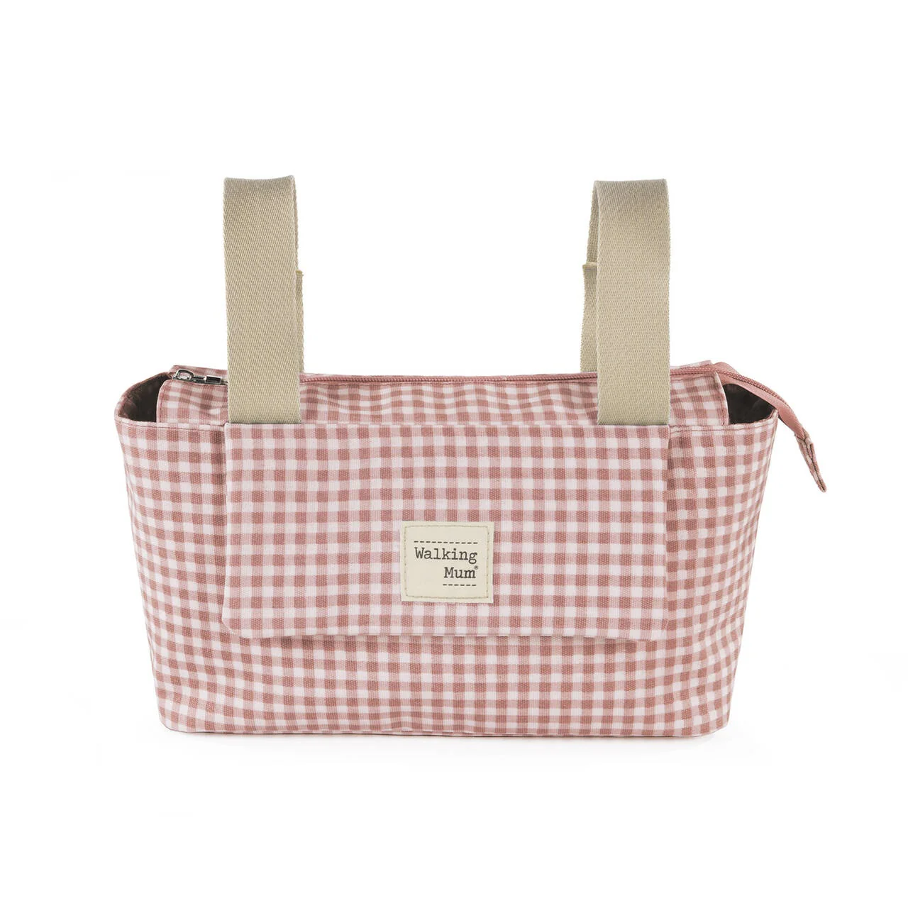 Walking mum organizador i love vichy rosa