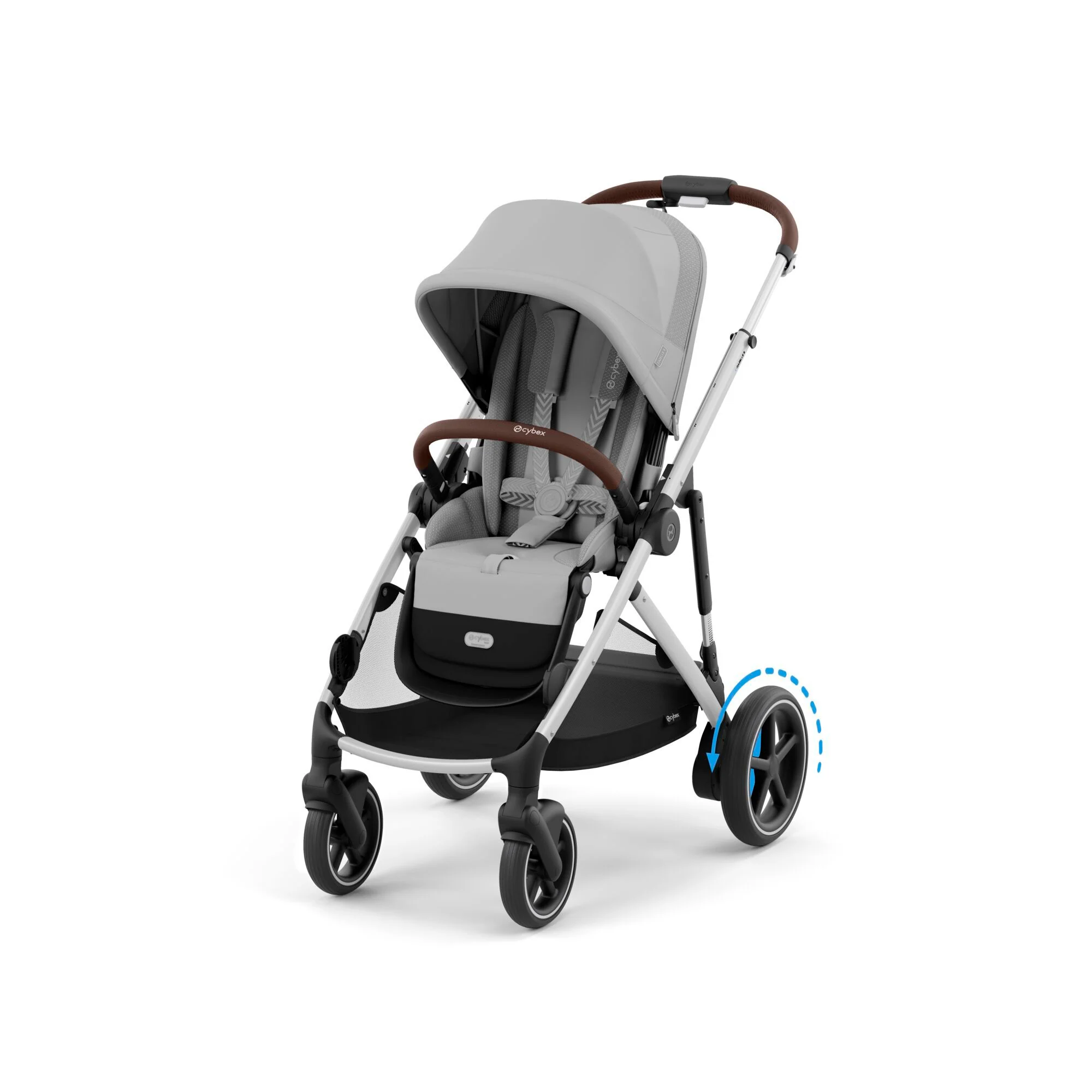 Cybex e-Gazelle S SLV Stone Grey