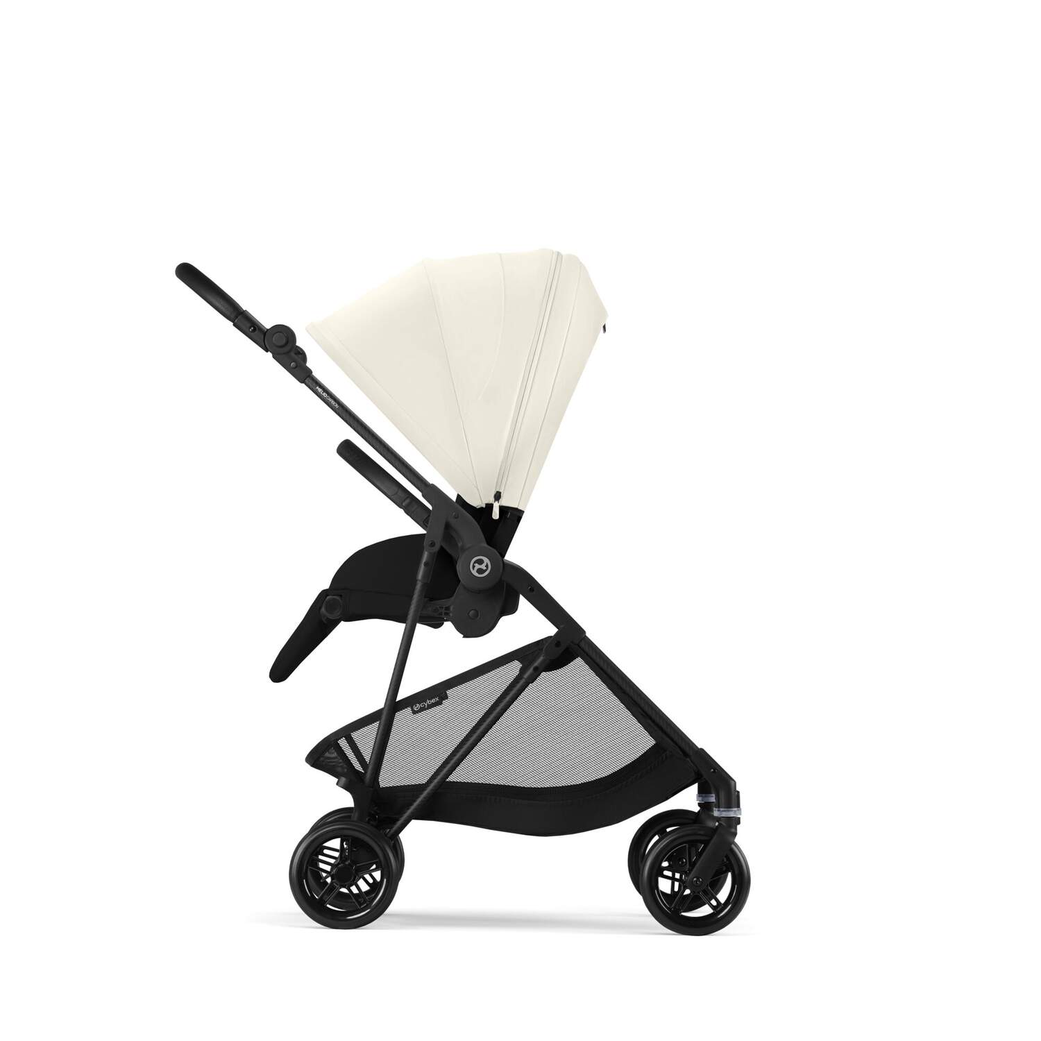 Cybex Melio Carbon Canvas White