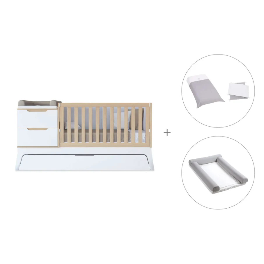 Alondra Convertível ZEN c/ Cama + Têxteis 178 Carezza