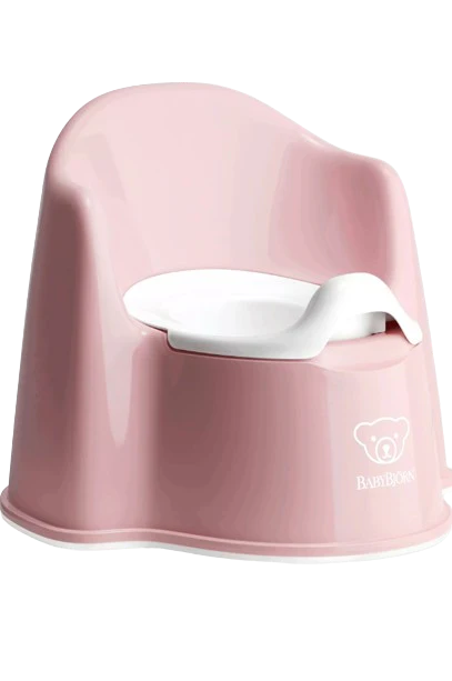 Babybjorn Bacio Potty Chair Powder Pink White