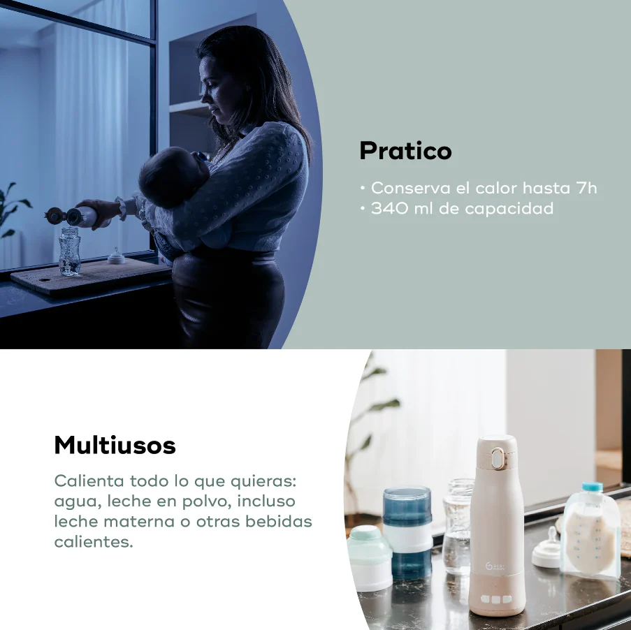 Babymoov Aquecedor de Biberões Portátil Moov & Feed