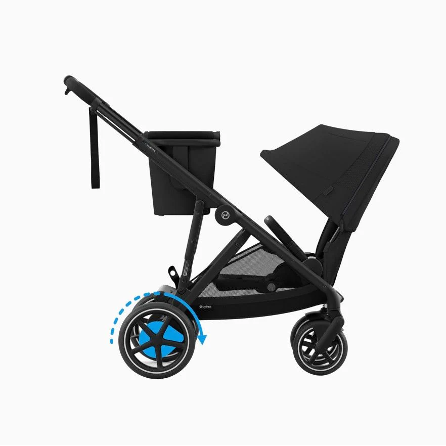 Cybex Pack eGazelle S + Alcofa + Cloud G Plus + Adaptadores + Base G Moon Black