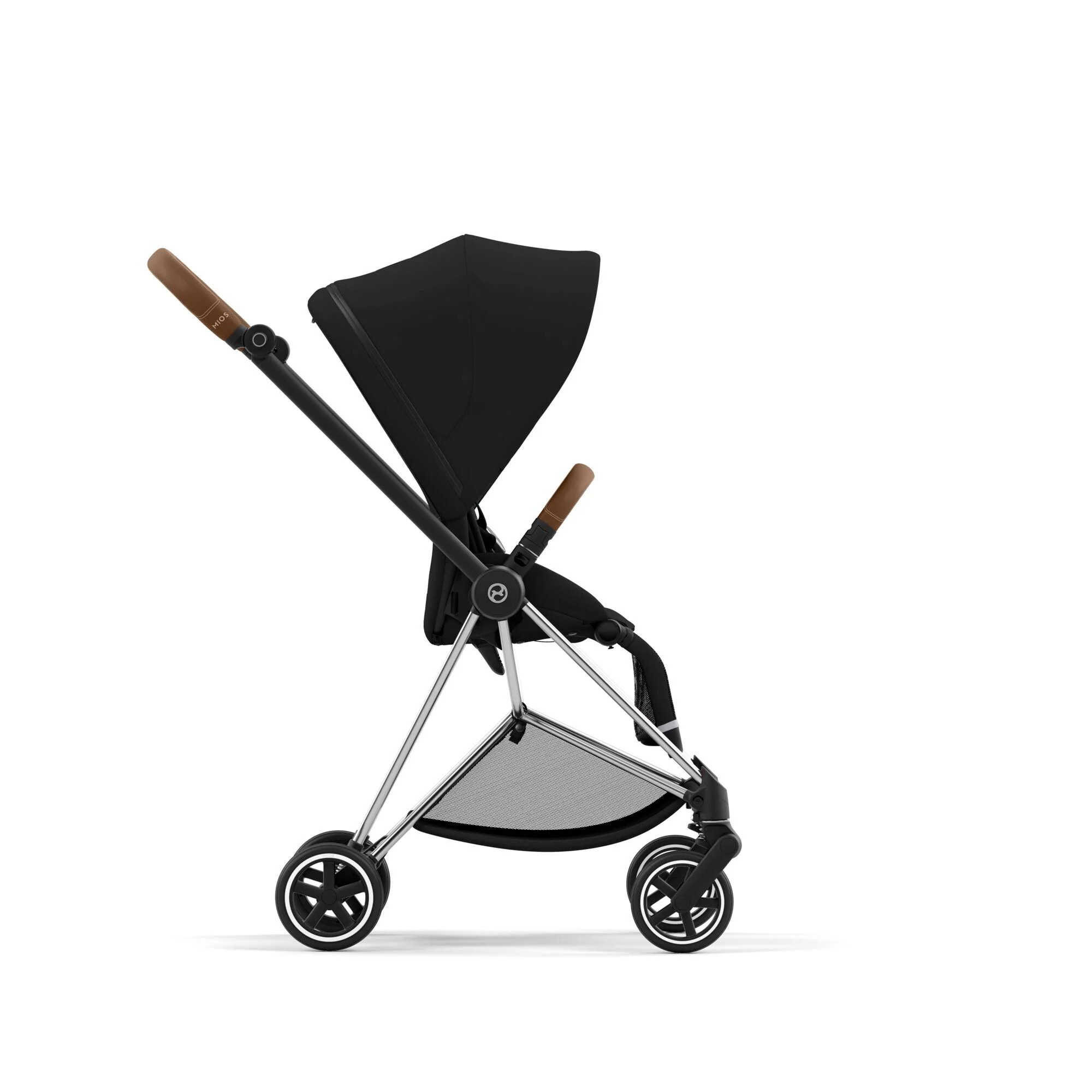 Cybex Mios Assento & Chassi Chrome Brown