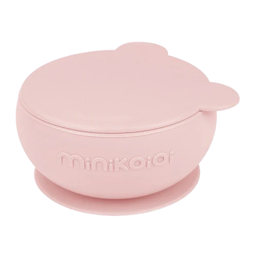 Minikoioi Taça com Tampa Rosa