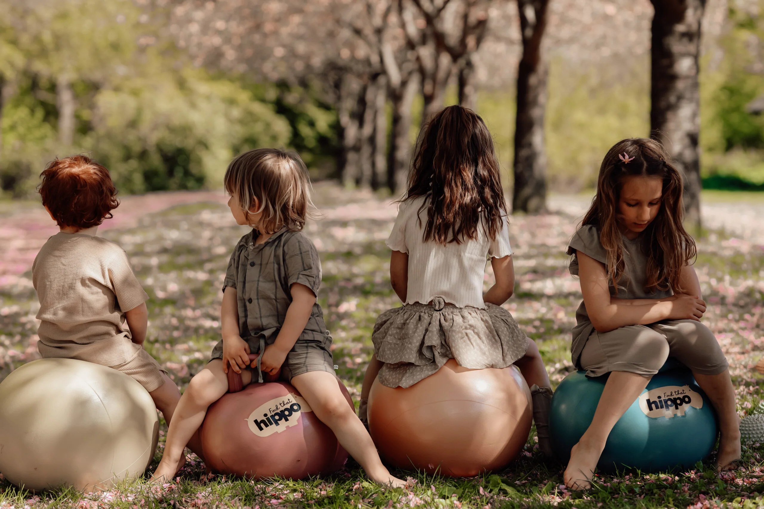 Find That Hippo Bola Saltitante Rosa