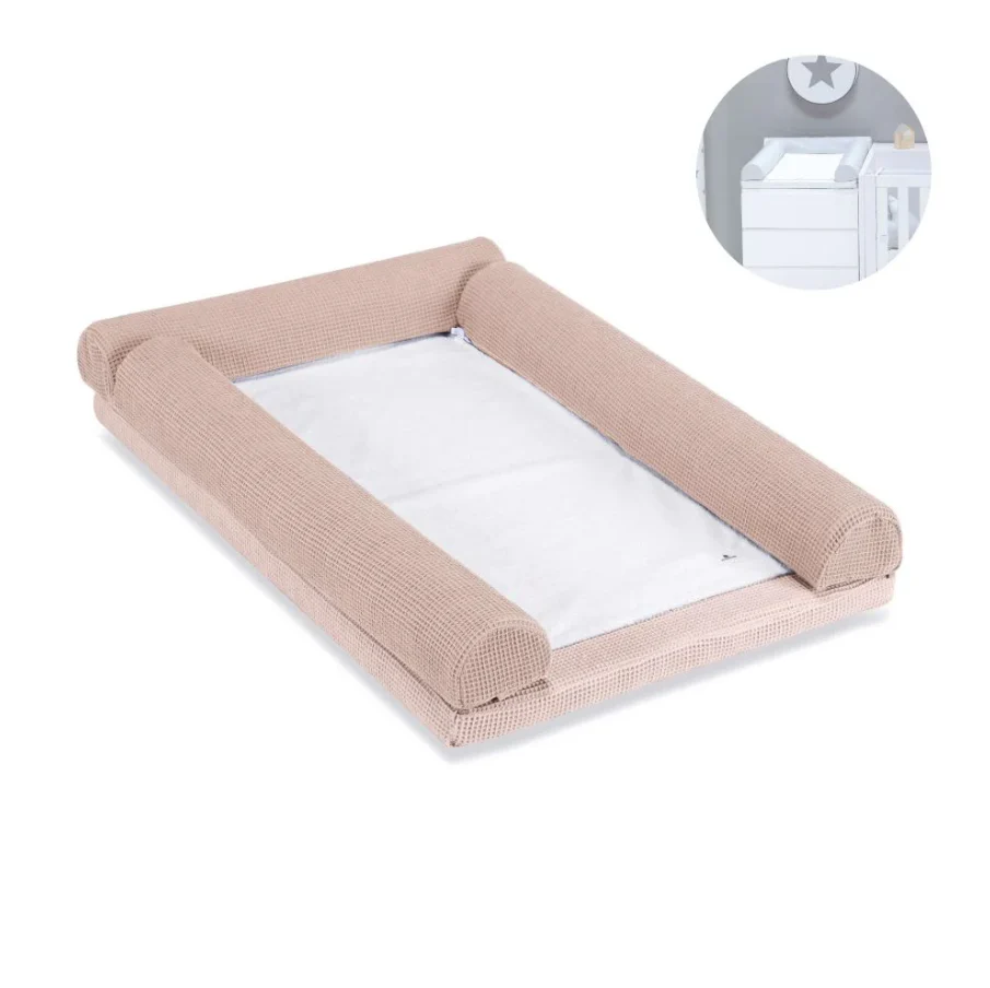 Alondra Convertível ZEN c/ Gaveta + Têxteis 122 Cremarosa