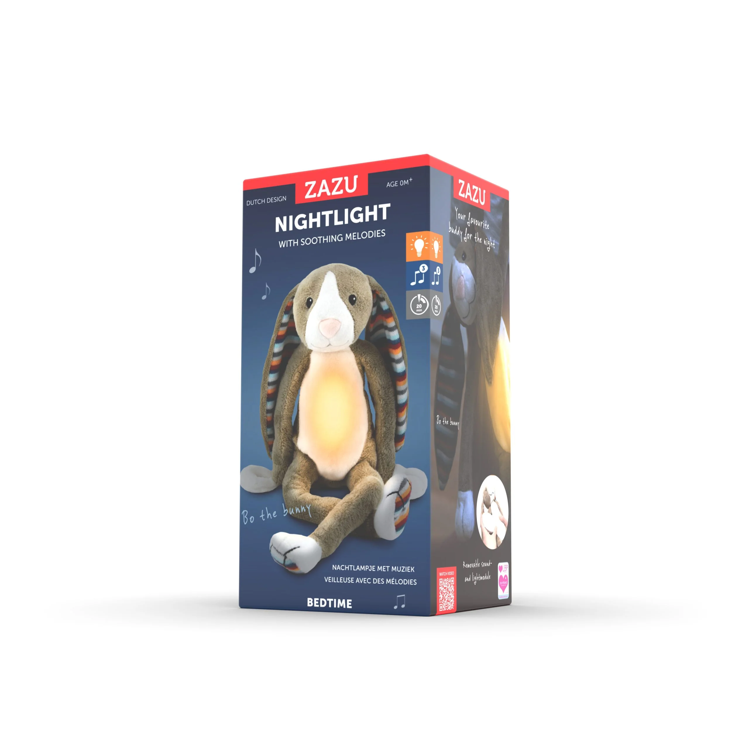 Zazu Kids Bo Soft Toy NihtLight