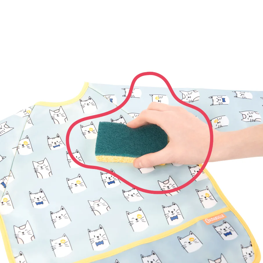 Badabulle Babete Mangas Azul