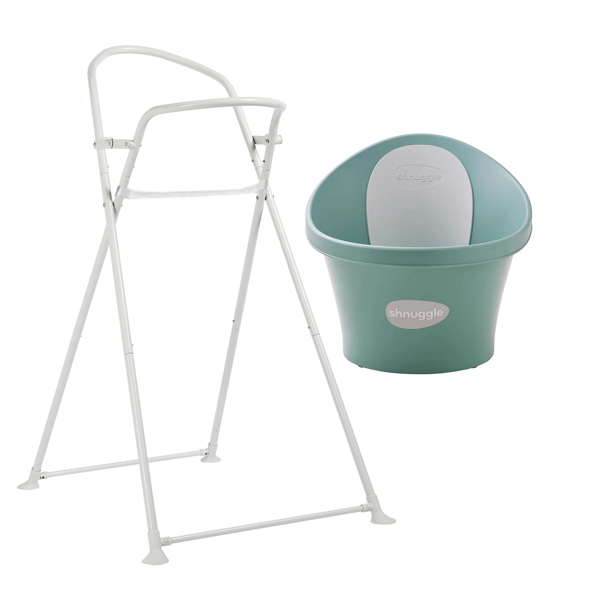 Shnuggle Banheira Eucaliptus + Suporte