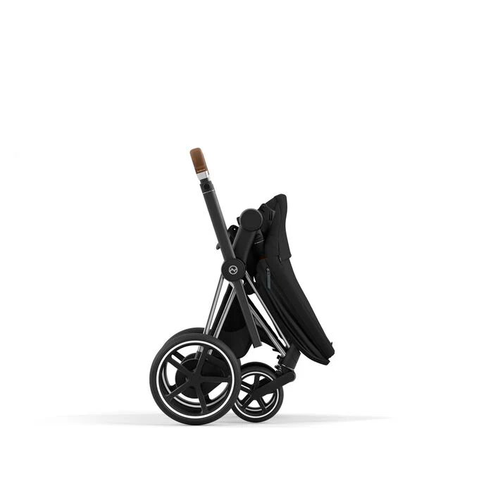 Cybex e-priam assento & chassi chrome brown