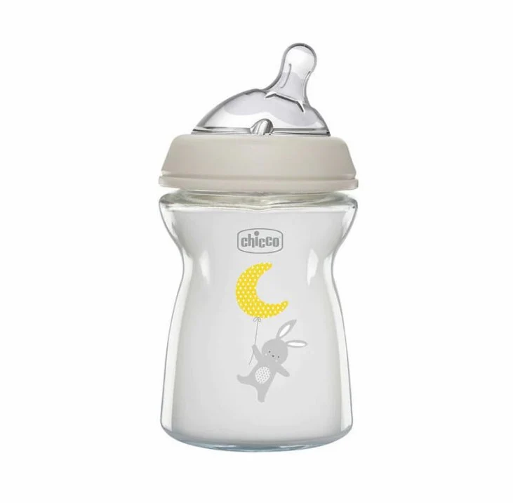 Chicco biberão natural feeling vidro 250 ml
