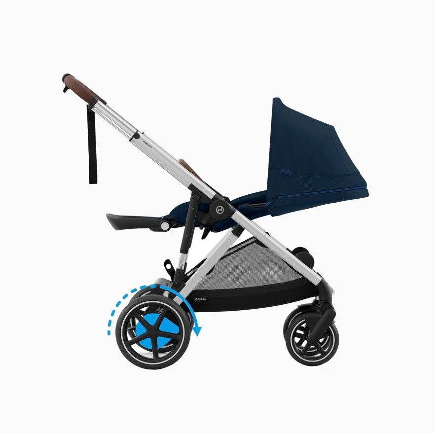 Cybex Pack eGazelle S + Alcofa + Cloud G Plus + Adaptadores + Base G Ocean Blue