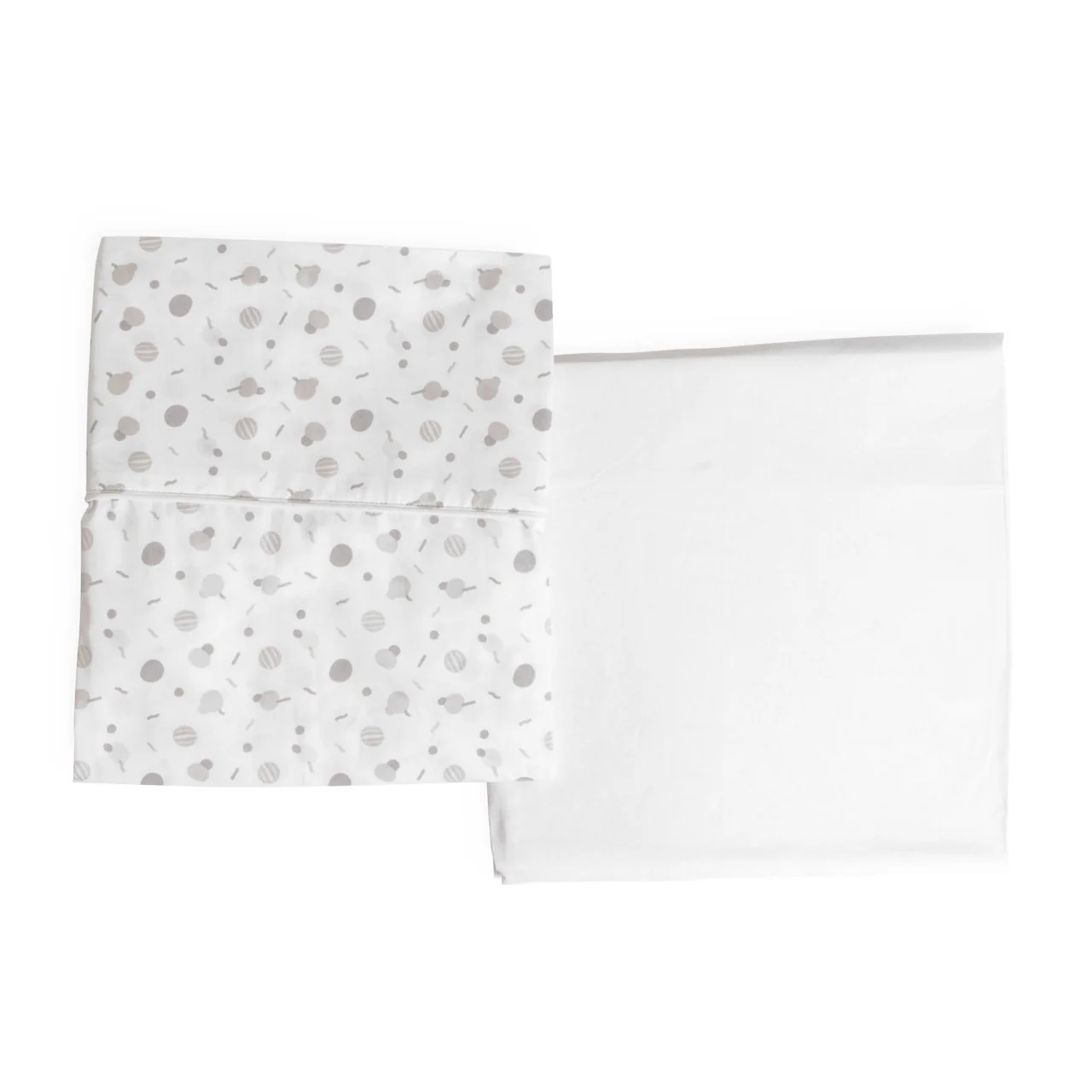 Chicco Conjunto 2 Lençois Cima e Baixo Next2Me Confetti