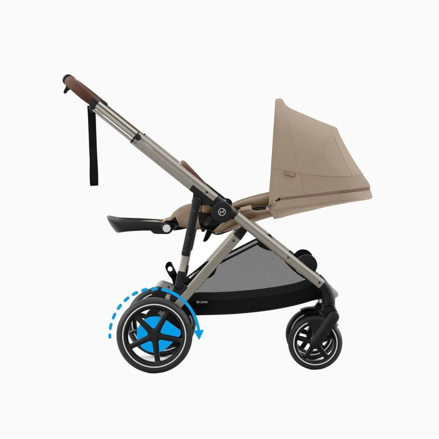 Cybex Pack eGazelle S + Alcofa + Cloud G Plus + Adaptadores + Base G Almond Beige