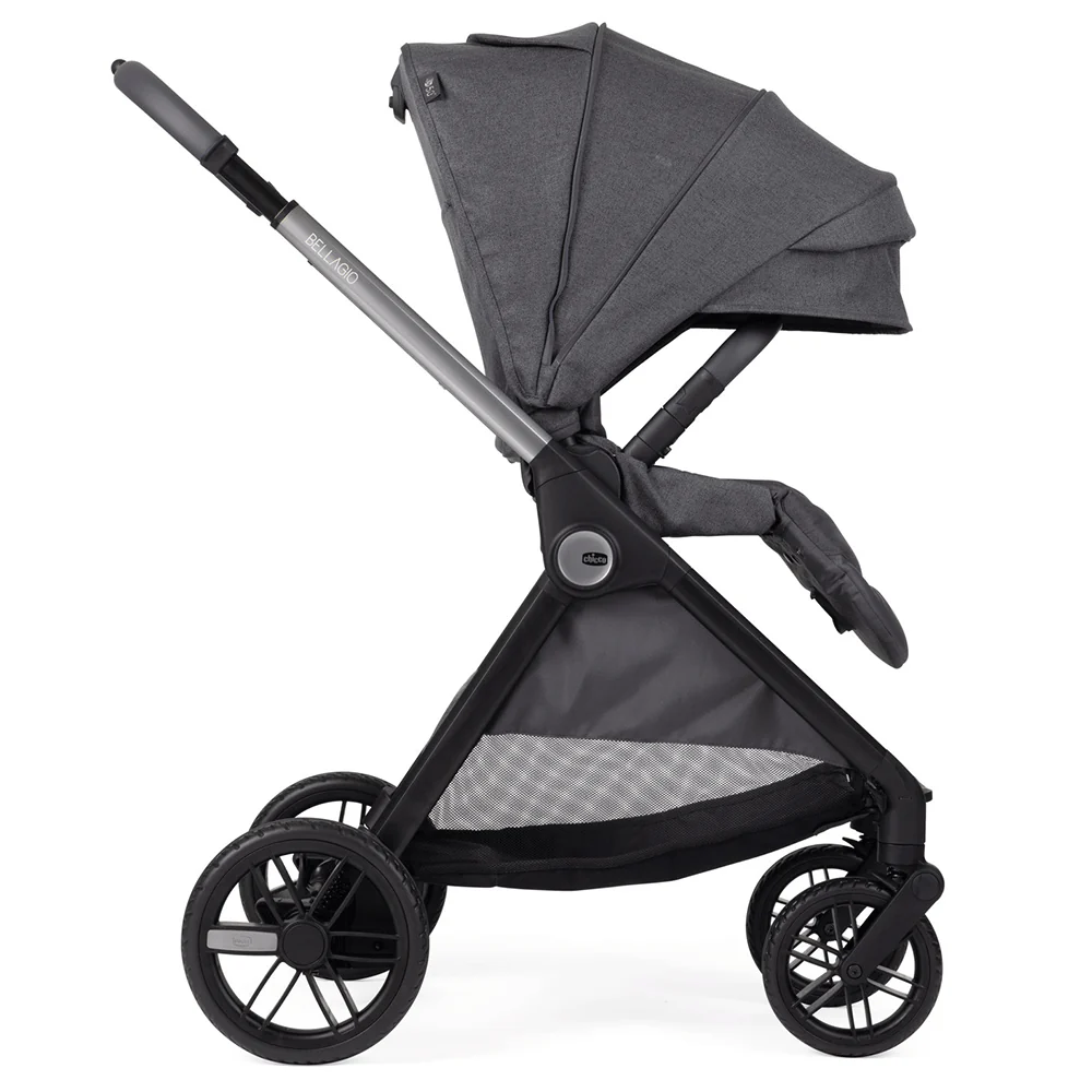 Chicco Trio Belleagio Flexi com First Recline Black Satin