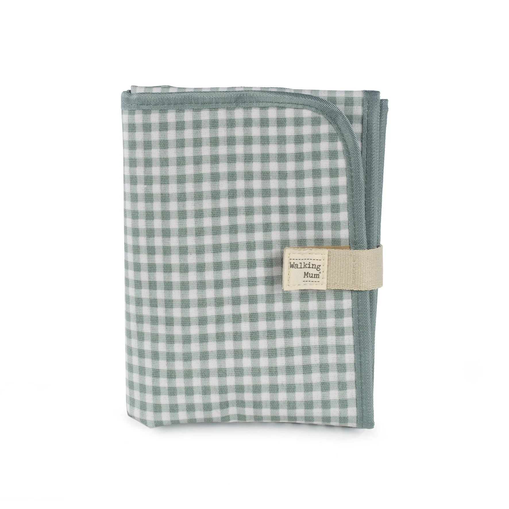 Walking mum muda fraldas i love vichy verde