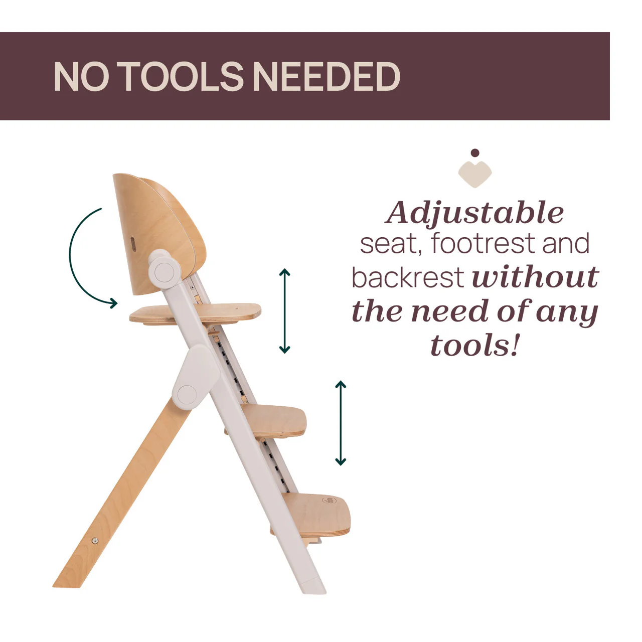 Chicco Cadeira de Papa Meraviglia Fossil