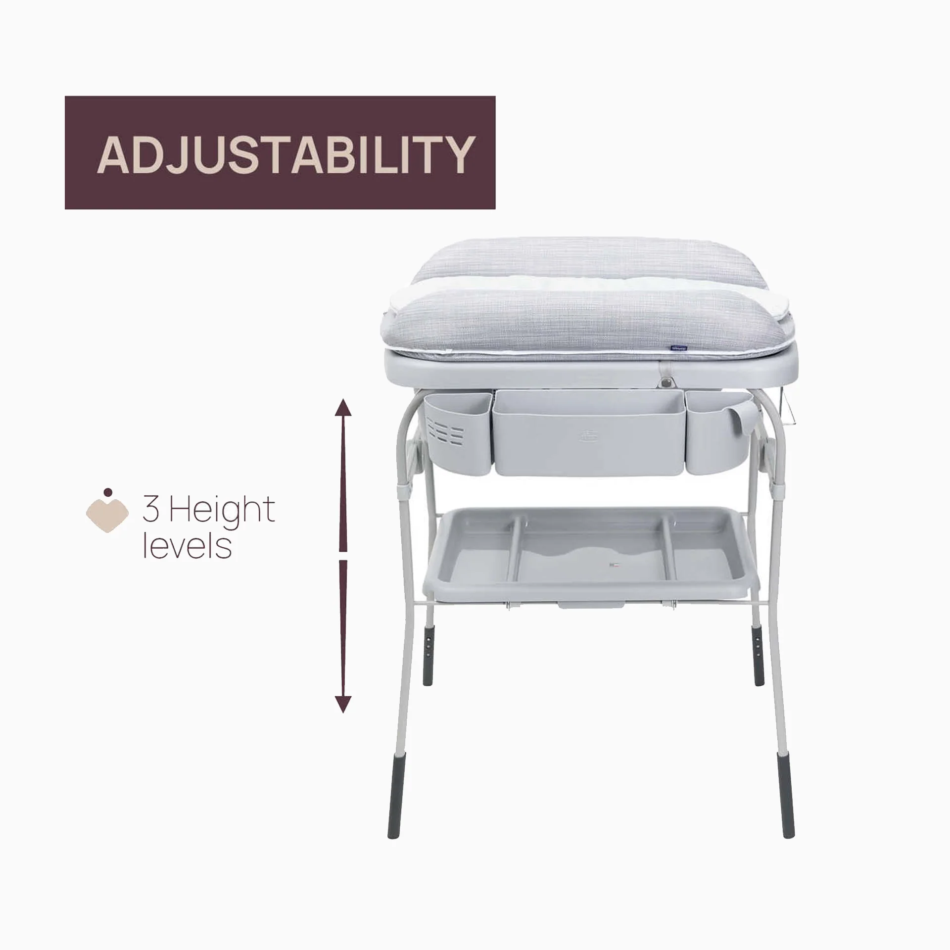 Chicco Banheira Cuddle & Bubble Graphite Melange