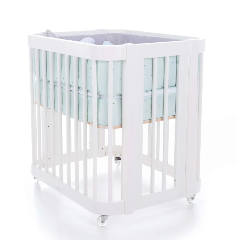 Alondra Berço Crea Uno Branco com Colchão