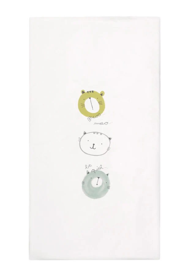 Petit Praia Colcha 50x80 Cats
