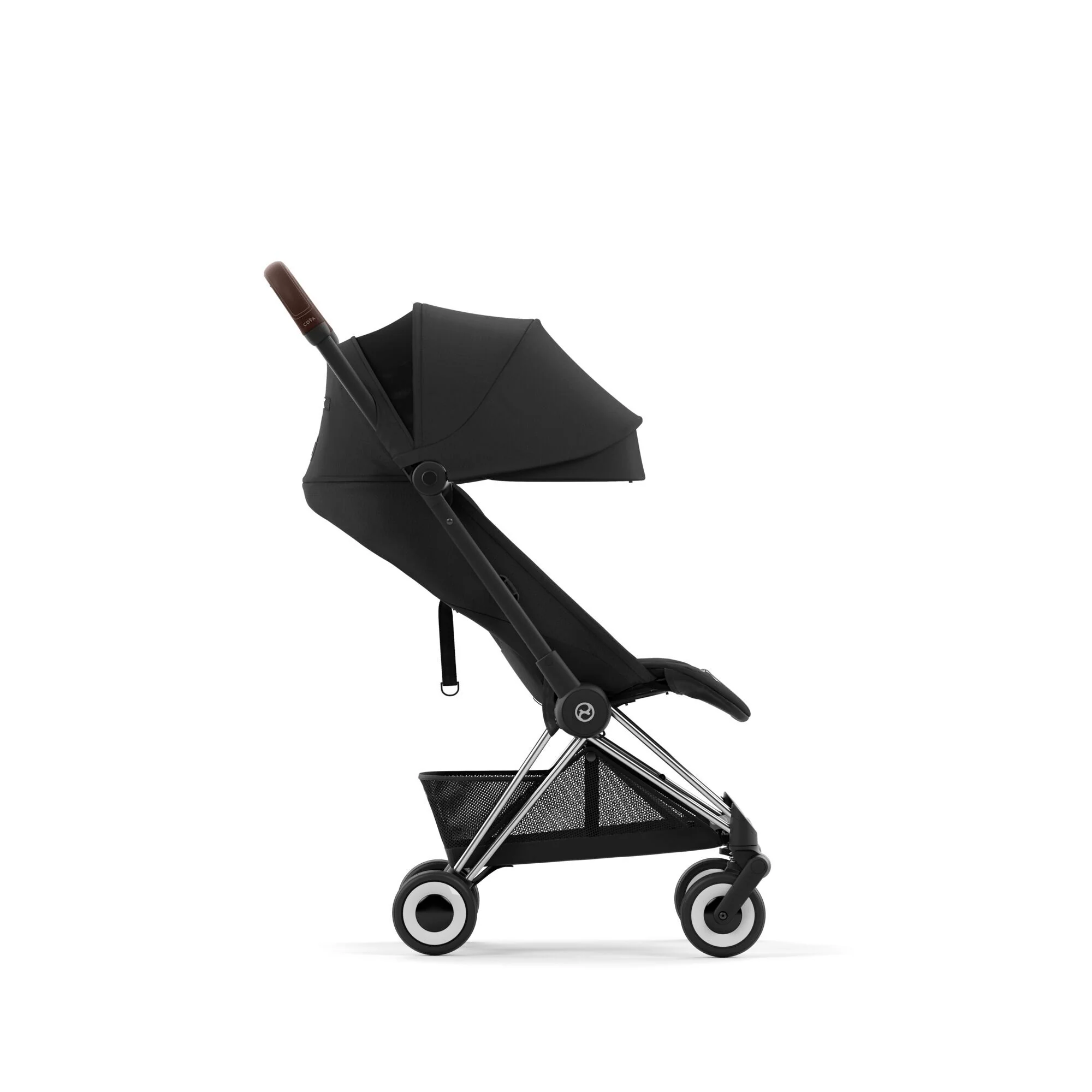 Cybex Coya Chrome Dark Brown Sepia Black