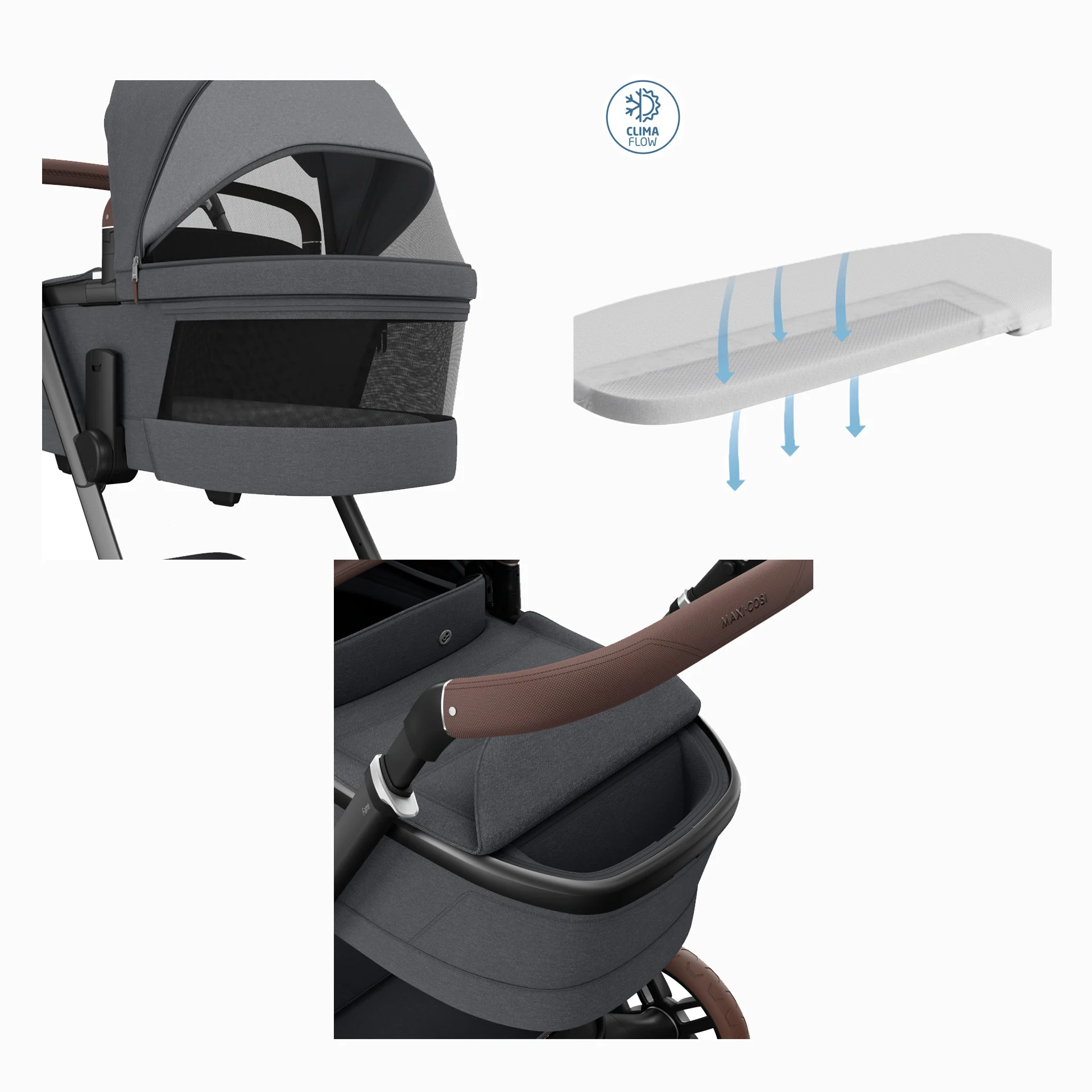 Maxi Cosi Alcofa Fame Twillic Graphite