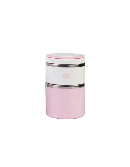 Saro Termo Multi-Secção Galáxia Rosa 820 ml